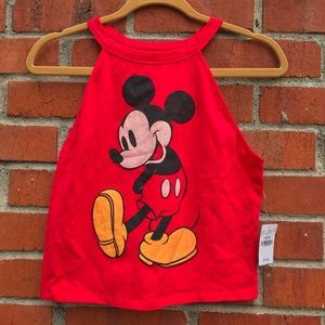 Mickey crop top